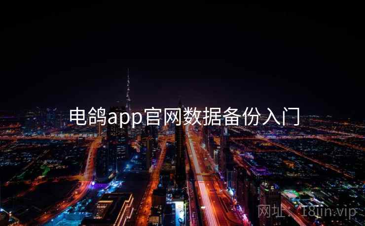 电鸽app官网数据备份入门