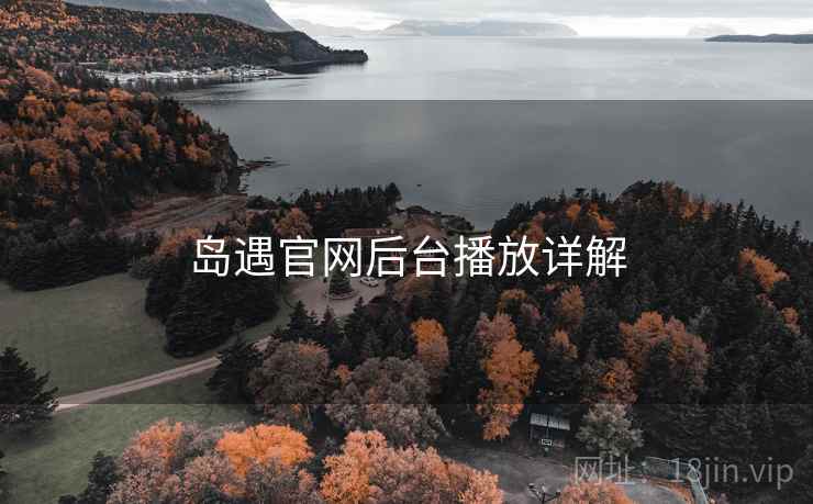 岛遇官网后台播放详解